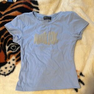 Whitefox Light Blue Women's Top